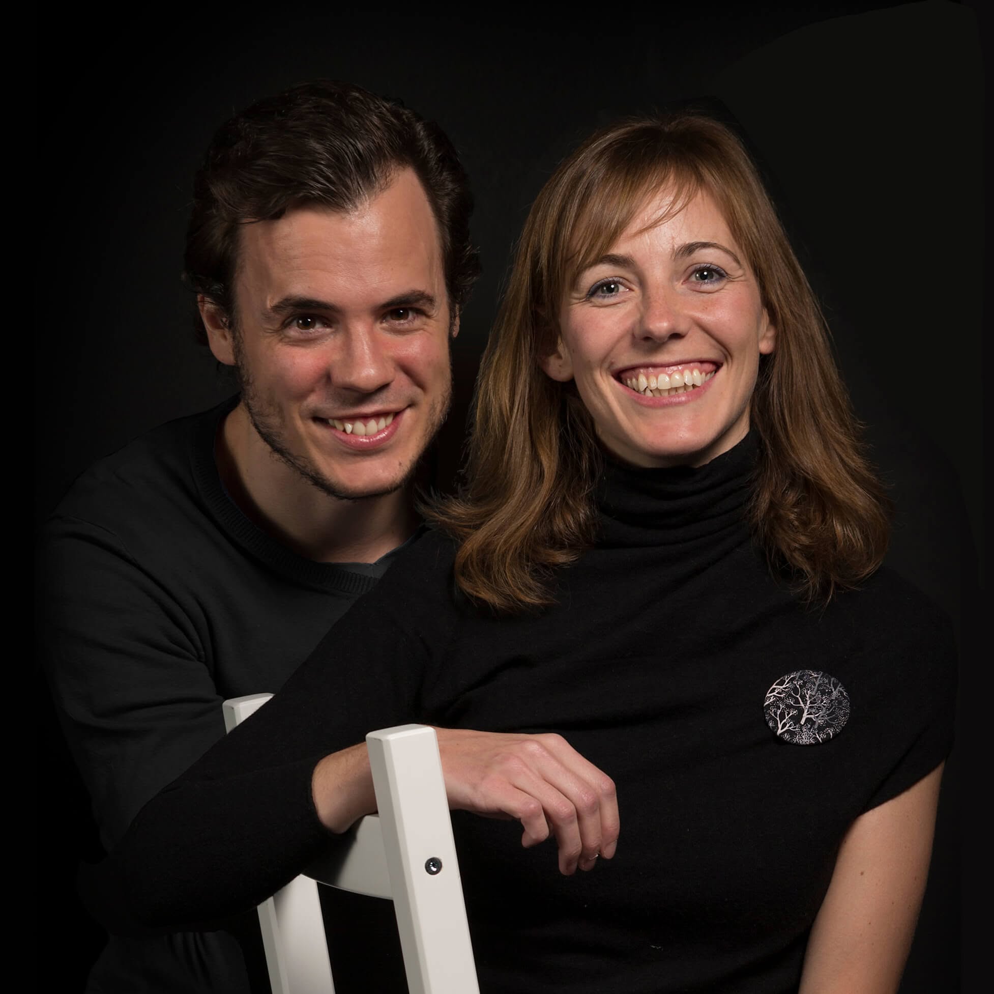 Elena Orte y Guillermo Sevillano